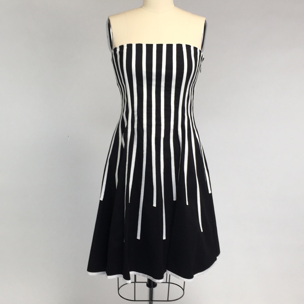 Pura Vida Spanish Designer Striped Dress NWT